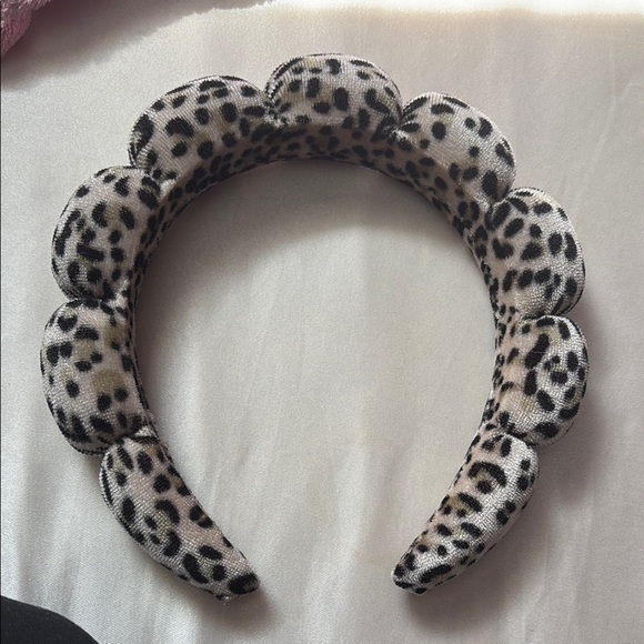 Accessories - Leopard Print Scalloped Headband